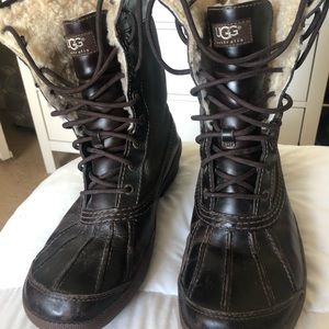 UGG Men Snow Boots Waterproof Windproof Size 9